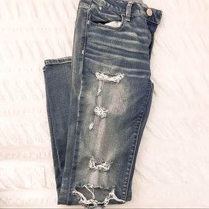 American Eagle Distressed Jeggings